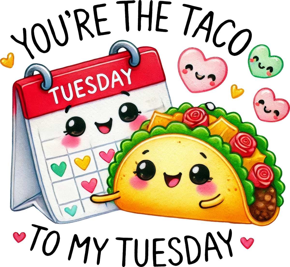 DTF Transfer - Taco Tuesday (LV-YM001)