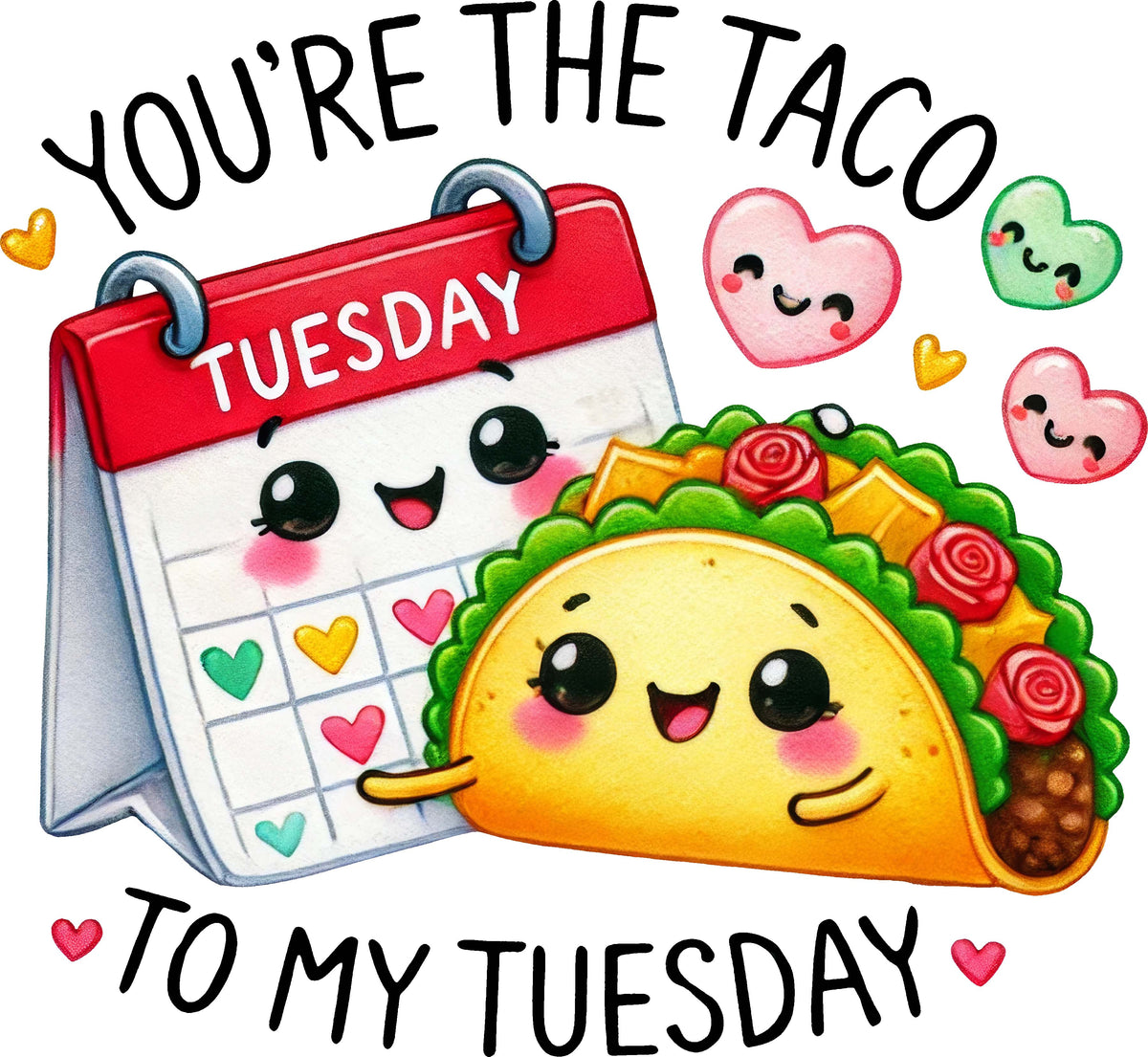 DTF Transfer - Taco Tuesday (LV-YM001)