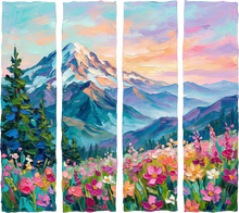 Load image into Gallery viewer, DTF Transfer – Mountain Paint Multi Sizes (MT-SC001)
