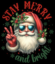 Load image into Gallery viewer, DTF Transfer – 11&quot; Stay Merry and Bright
