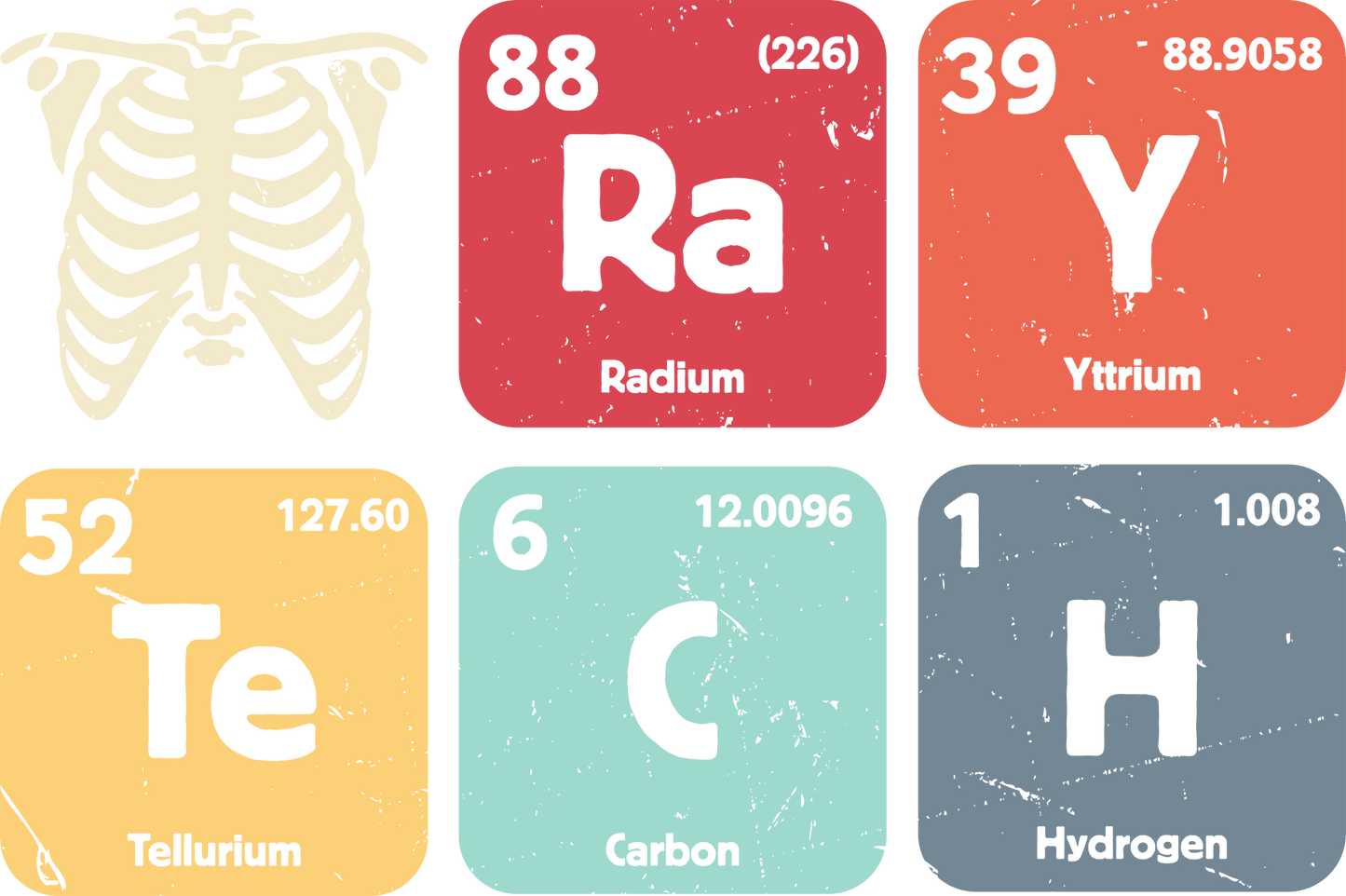 DTF Transfer – Xray Tech Multi Sizes (OC-XTU001)