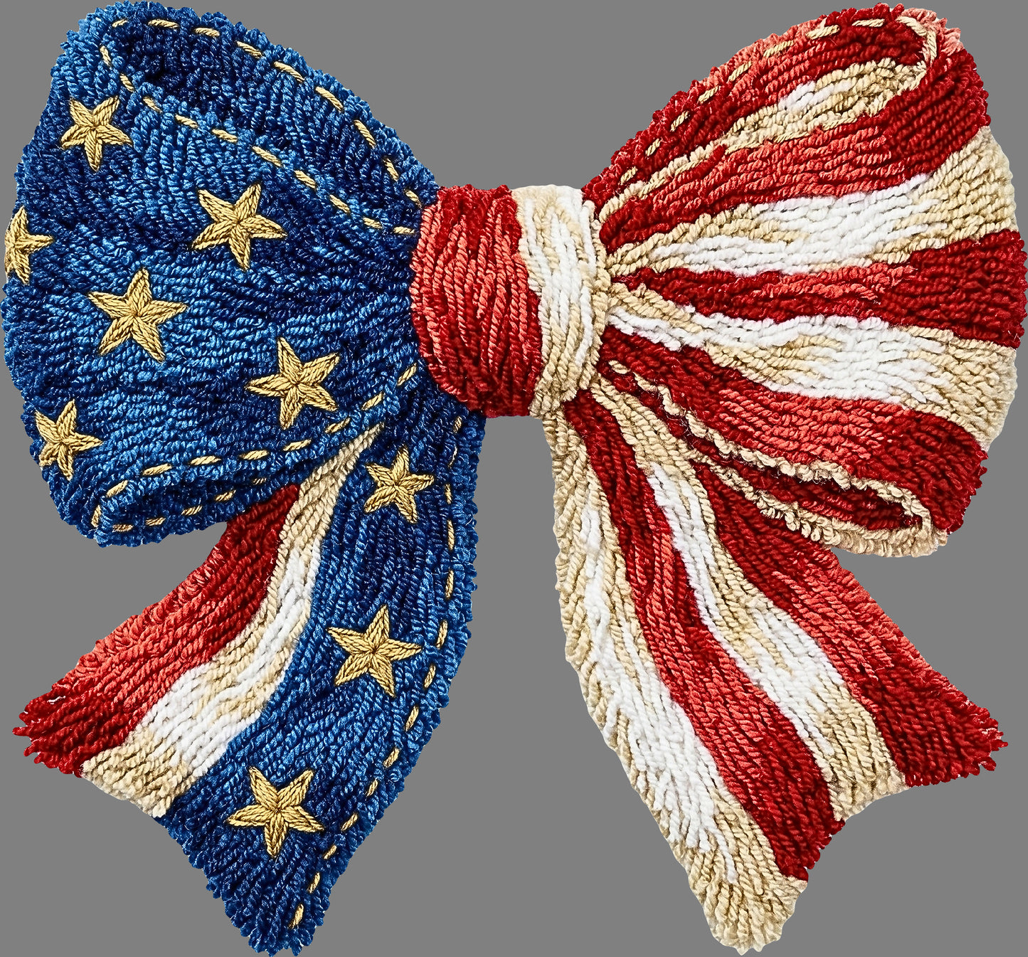 DTF Transfer - Flag Bow Multi Sizes (PA-BW001)