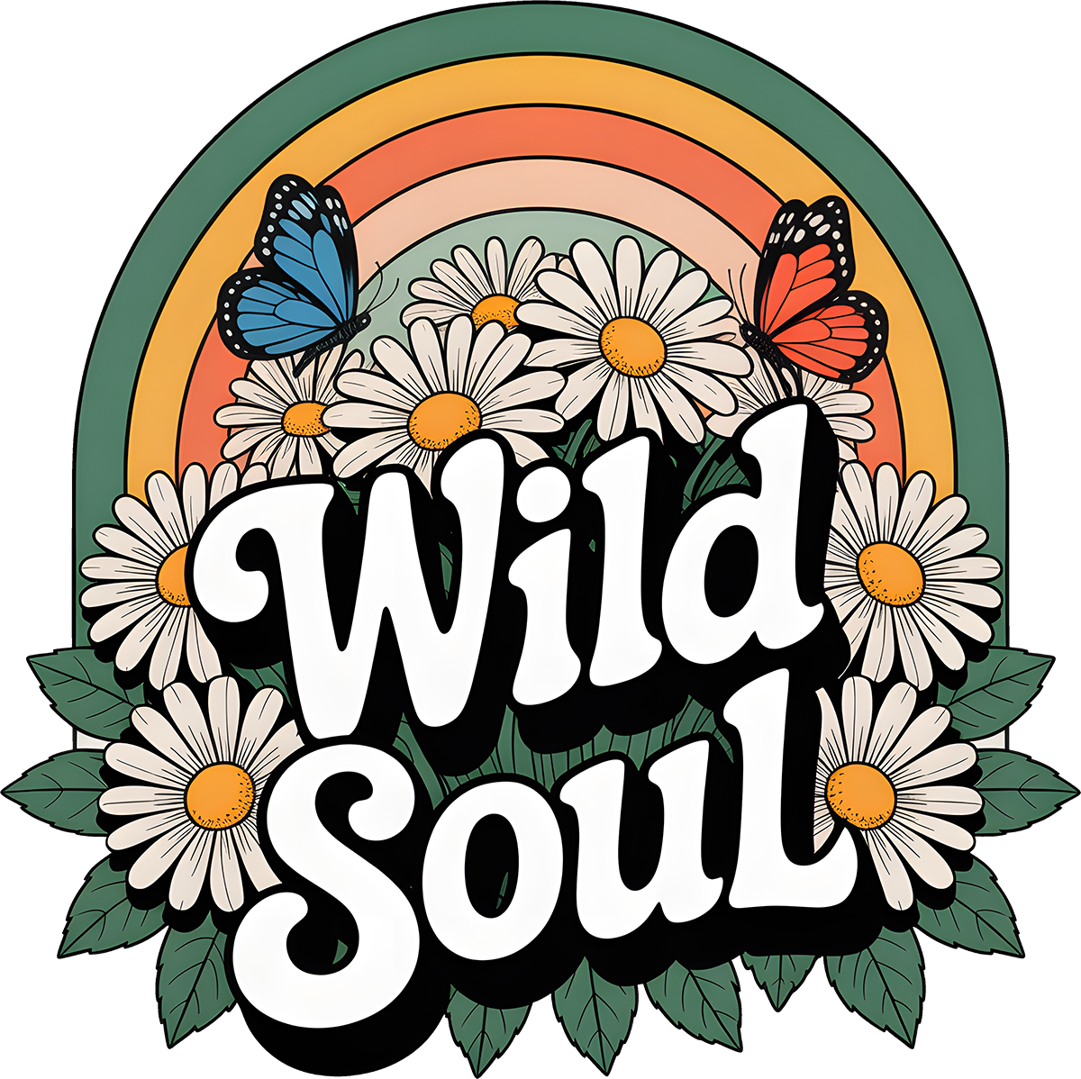 DTF Transfer – Wild Soul Multi Sizes (RT-FL002)
