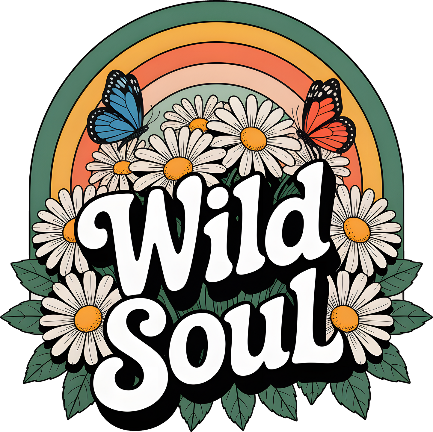 DTF Transfer – Wild Soul Multi Sizes (RT-FL002)