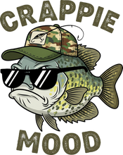 Load image into Gallery viewer, DTF Transfer – Crappie Mood Fish Multi Sizes (FI-SC009)
