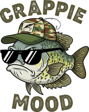 Load image into Gallery viewer, DTF Transfer – Crappie Mood Fish Multi Sizes (FI-SC009)
