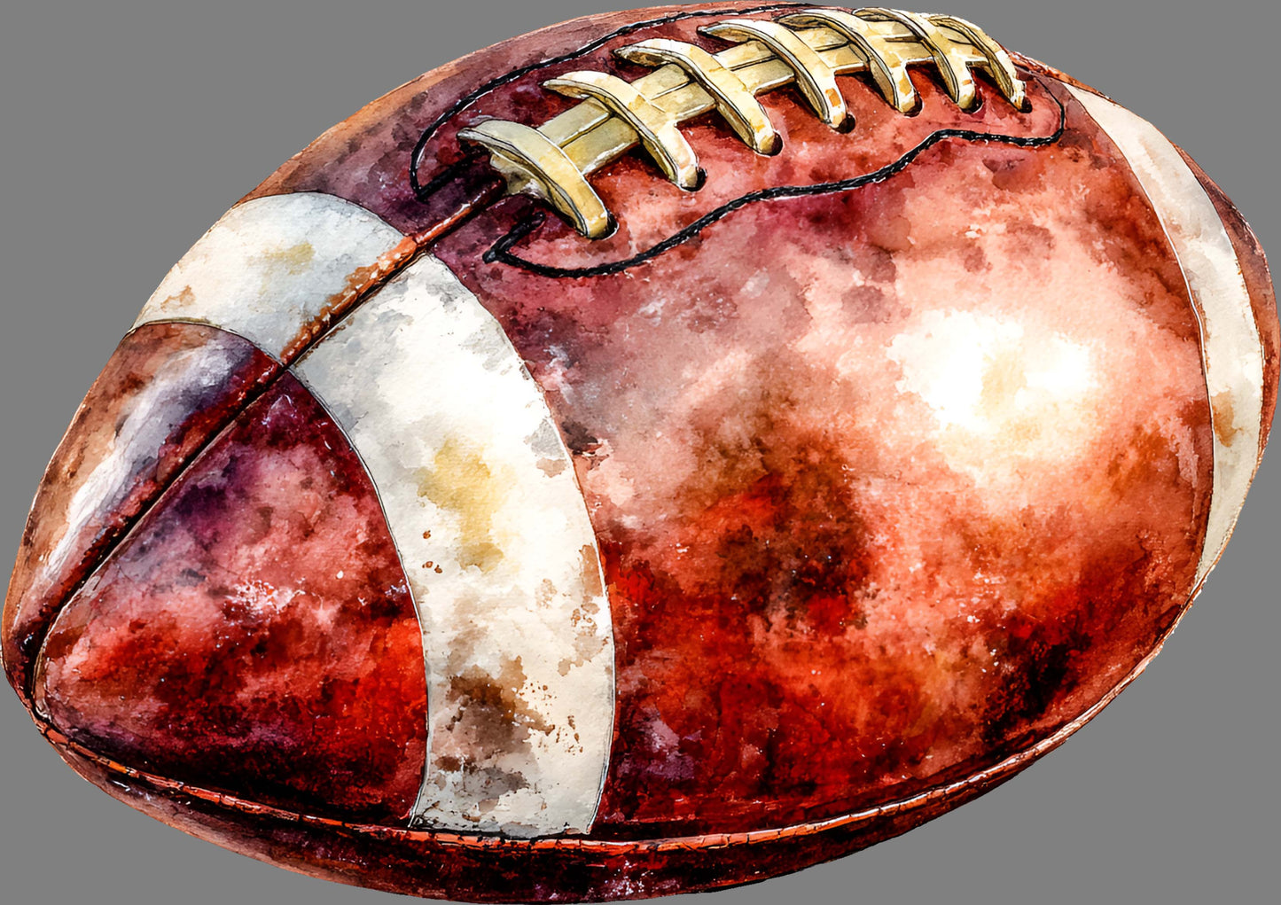 DTF Transfer – Football Watercolor A Multi Sizes (SP-FT001)