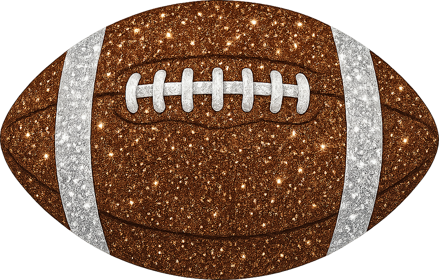DTF Transfer – Glitter Football A Multi Sizes (SP-FT004)