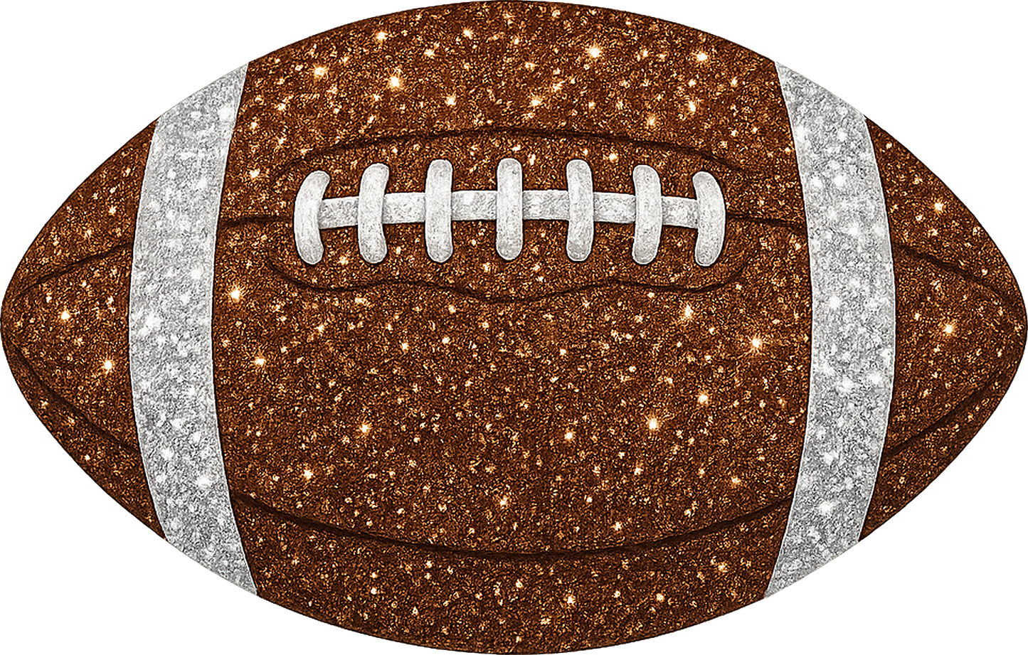 DTF Transfer – Glitter Football A Multi Sizes (SP-FT004)