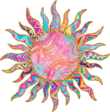 Load image into Gallery viewer, DTF Transfer – Boho Sun Multi Sizes (SU-MI001)
