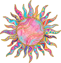 Load image into Gallery viewer, DTF Transfer – Boho Sun Multi Sizes (SU-MI001)
