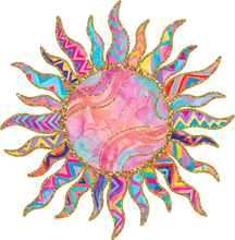 Load image into Gallery viewer, DTF Transfer – Boho Sun Multi Sizes (SU-MI001)
