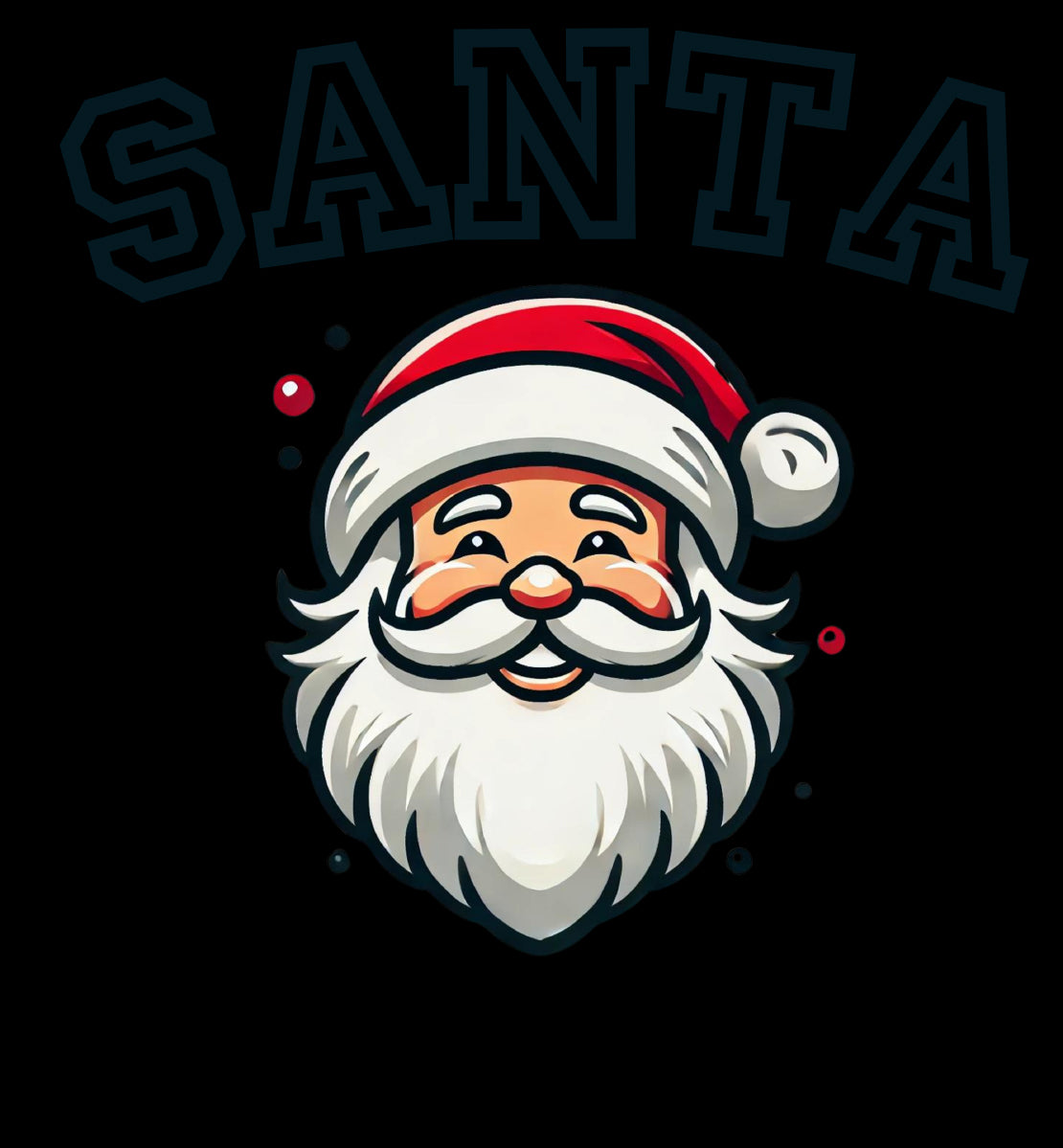 DTF Transfer – 11" Wide Santa University