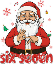 Load image into Gallery viewer, DTF Transfer –Santa Six Seven Multi Size
