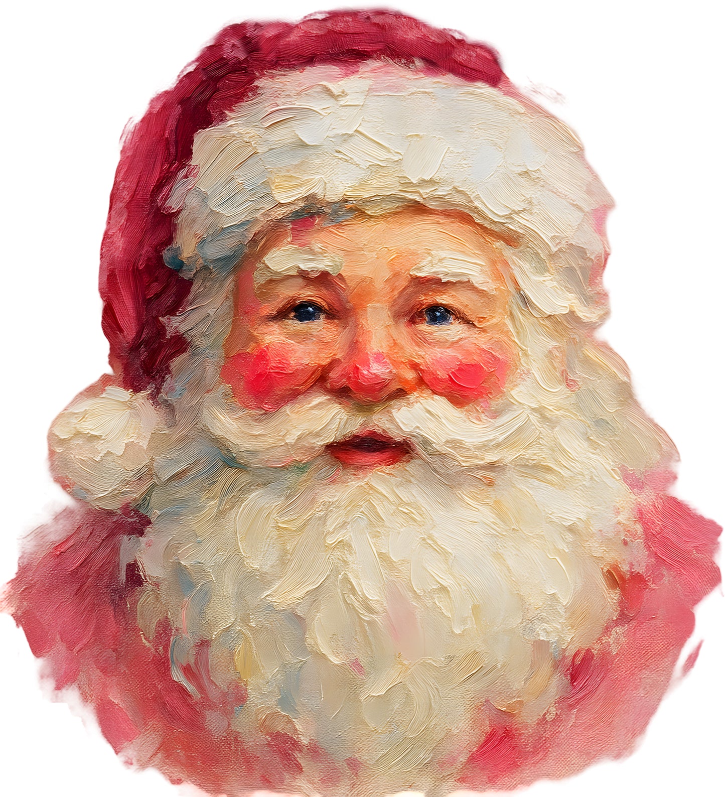 DTF Transfer –Vintage Santa Paint YC Multi Sizes