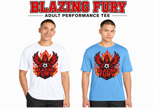 Blazing Fury Adult Performance Tee