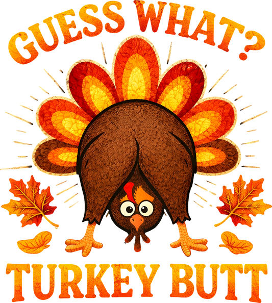 DTF Transfer – Turkey Butt Multi Sizes (TG-TK002)