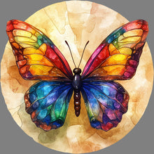 Load image into Gallery viewer, DTF Transfer – Butterfly Watercolor Multi Sizes (IN-BF001)
