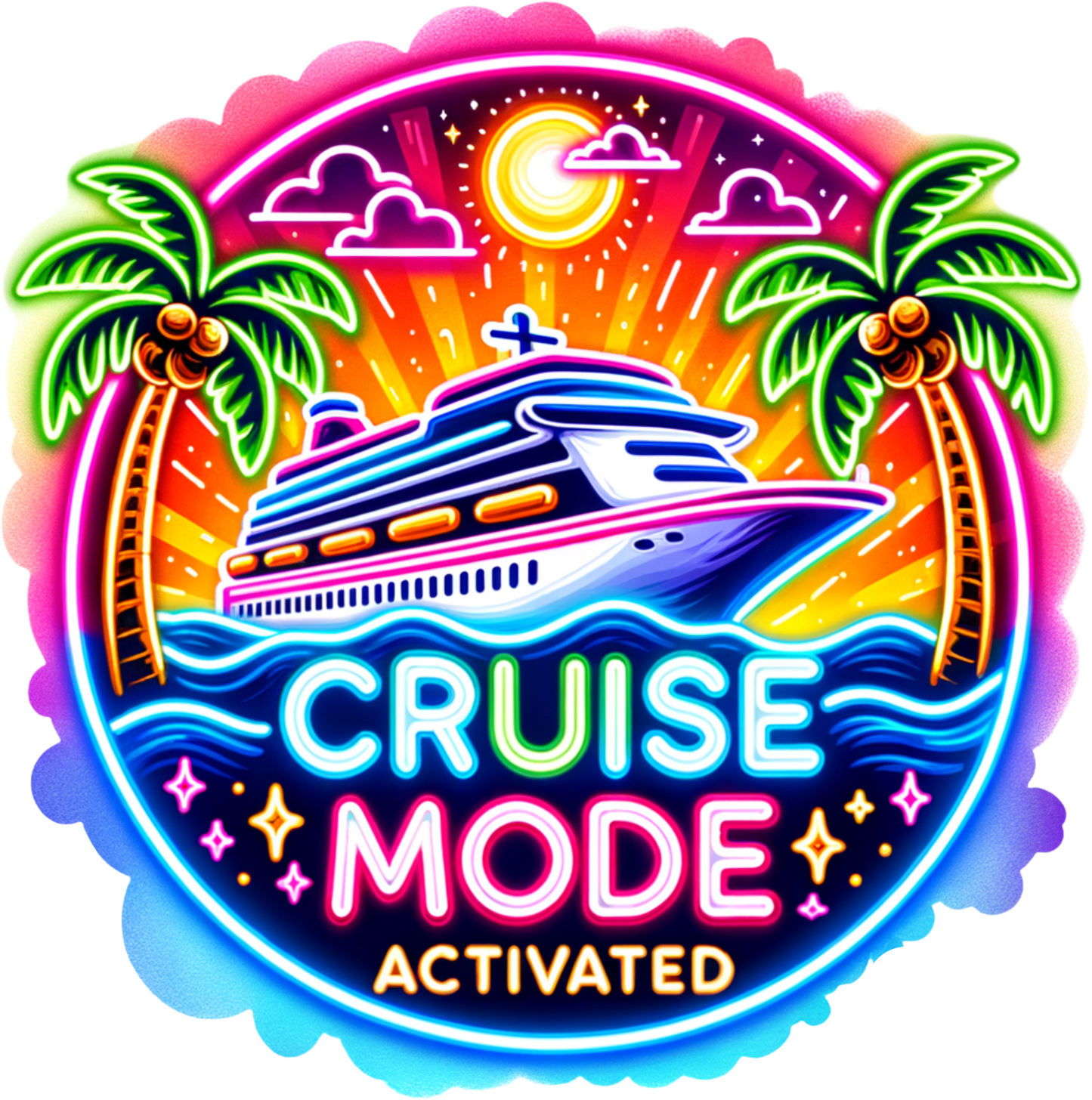 DTF Transfer – Cruise Mode Multi Sizes (VA_CR001)