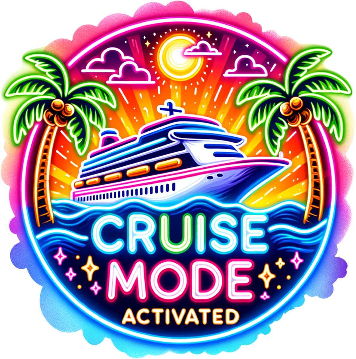 DTF Transfer – Cruise Mode Multi Sizes (VA_CR001)