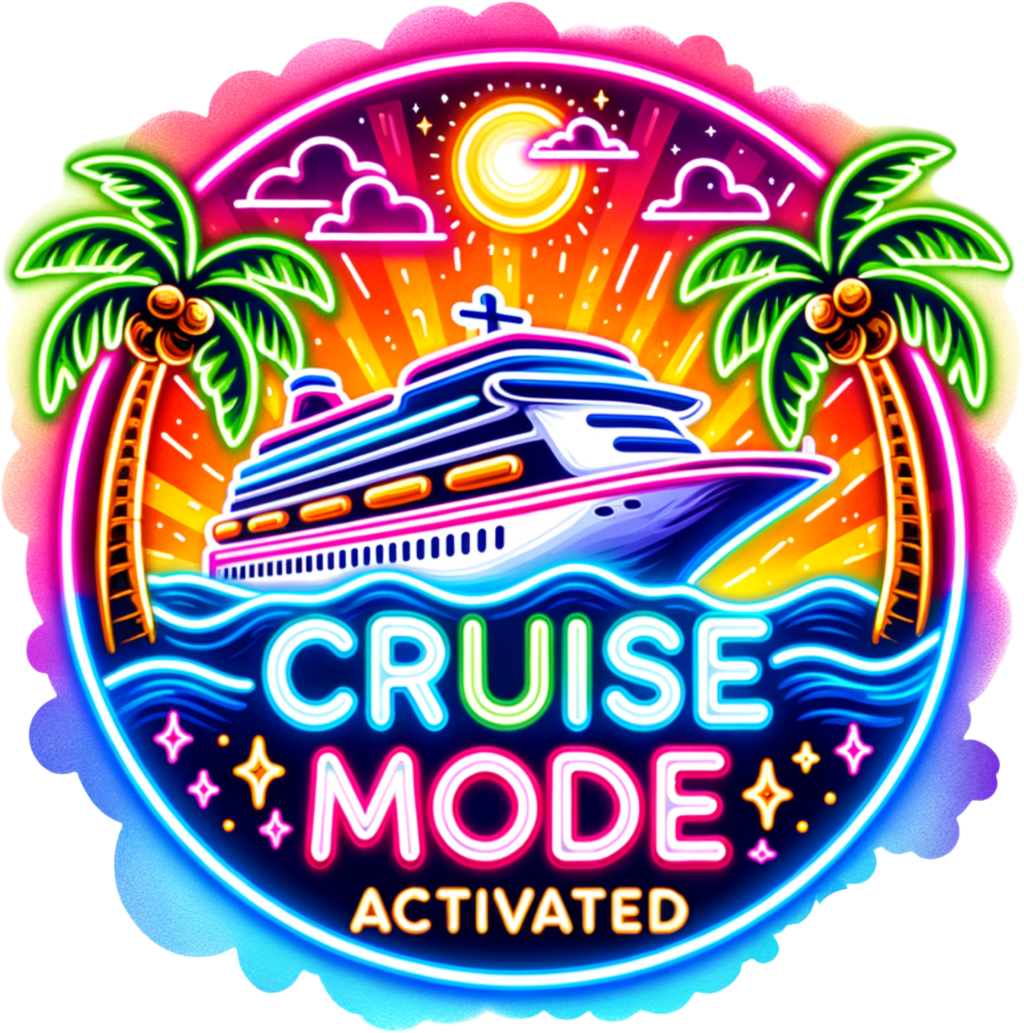 DTF Transfer – Cruise Mode Multi Sizes (VA_CR001)