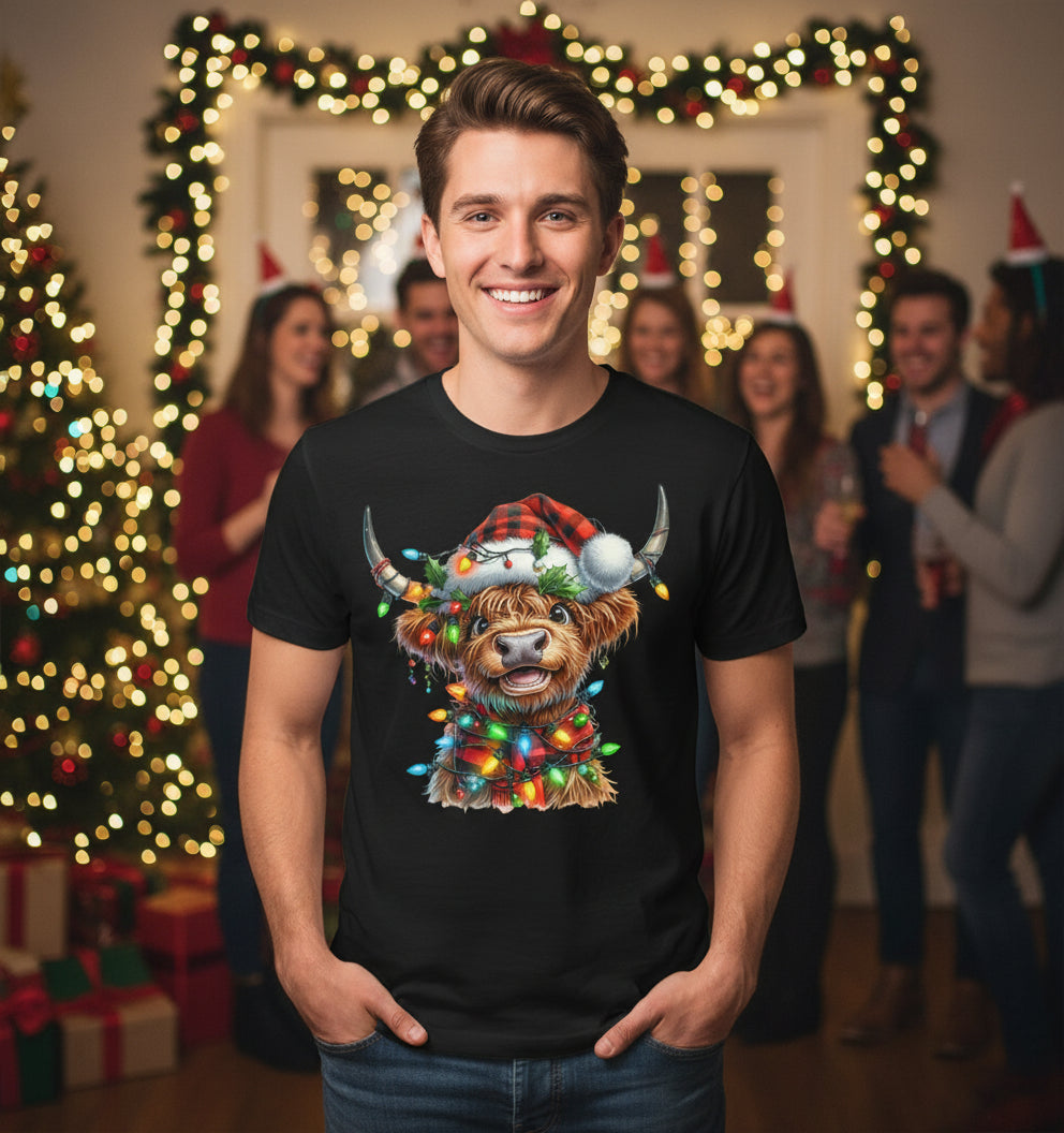 DTF Transfer – Xmas Cow Multi Sizes (CM-CW002)