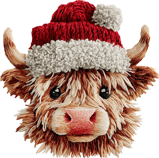 DTF Transfer – Yarn Cow Multi Sizes