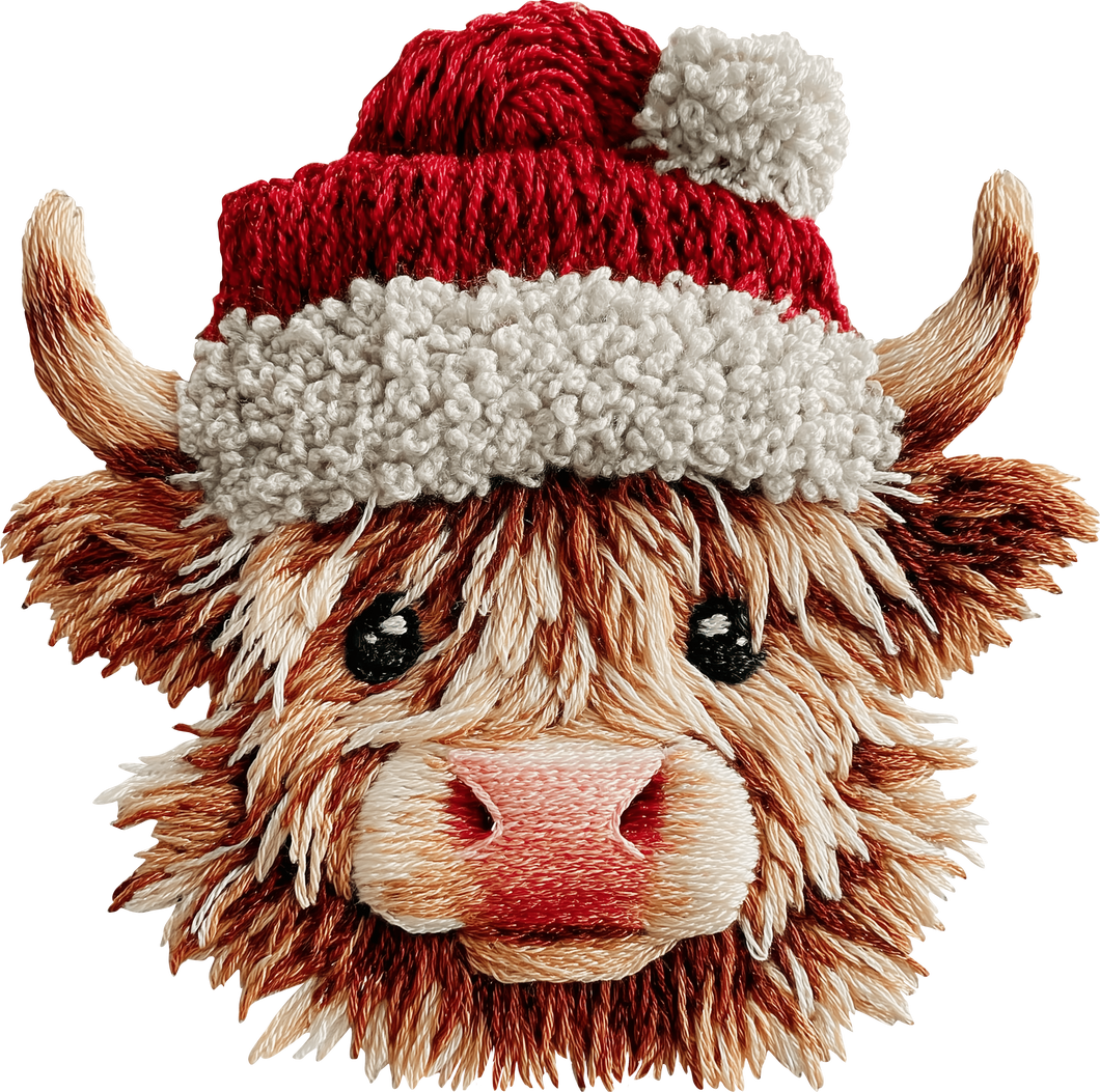 DTF Transfer – Yarn Cow Multi Sizes