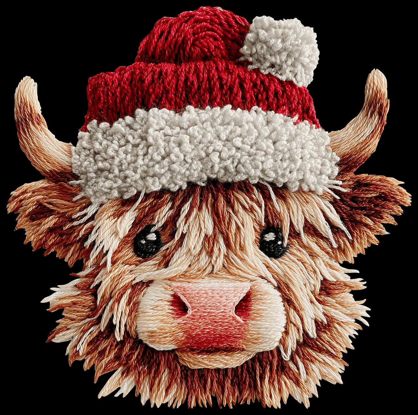 DTF Transfer – Yarn Cow Multi Sizes (CM-CW001)