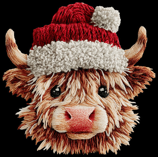 DTF Transfer – Yarn Cow Multi Sizes (CM-CW001)