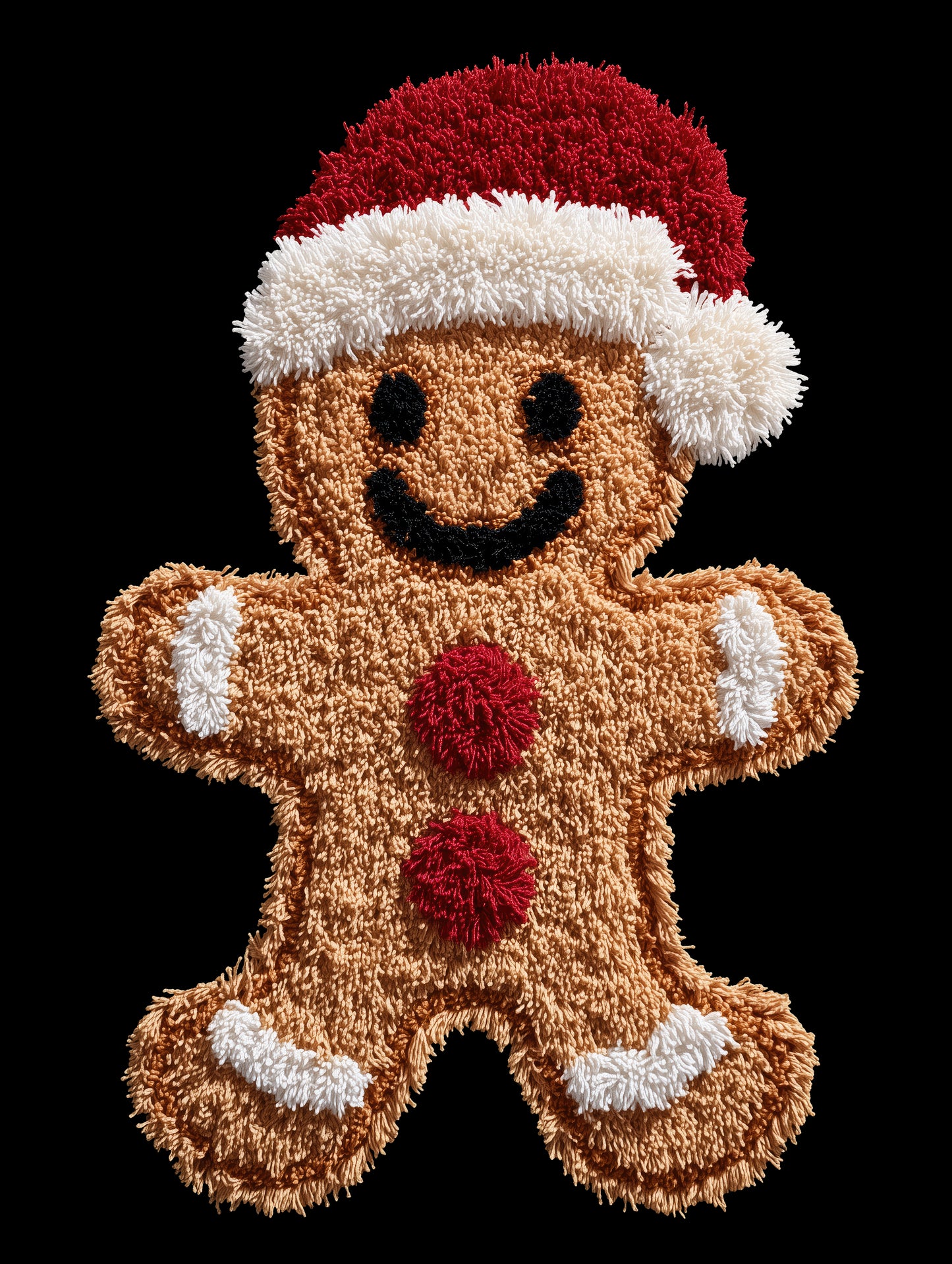 DTF Transfer – Yarn Gingerbread man Mulit Sizes