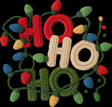 Load image into Gallery viewer, DTF Transfer – Yarn Ho Ho Ho Multi Sizes
