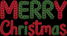 Load image into Gallery viewer, DTF Transfer – Yarn Merry Christmas Multi Sizes
