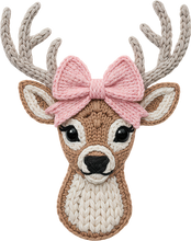Load image into Gallery viewer, DTF Transfer – Yarn Pretty Deer Multi Sizes
