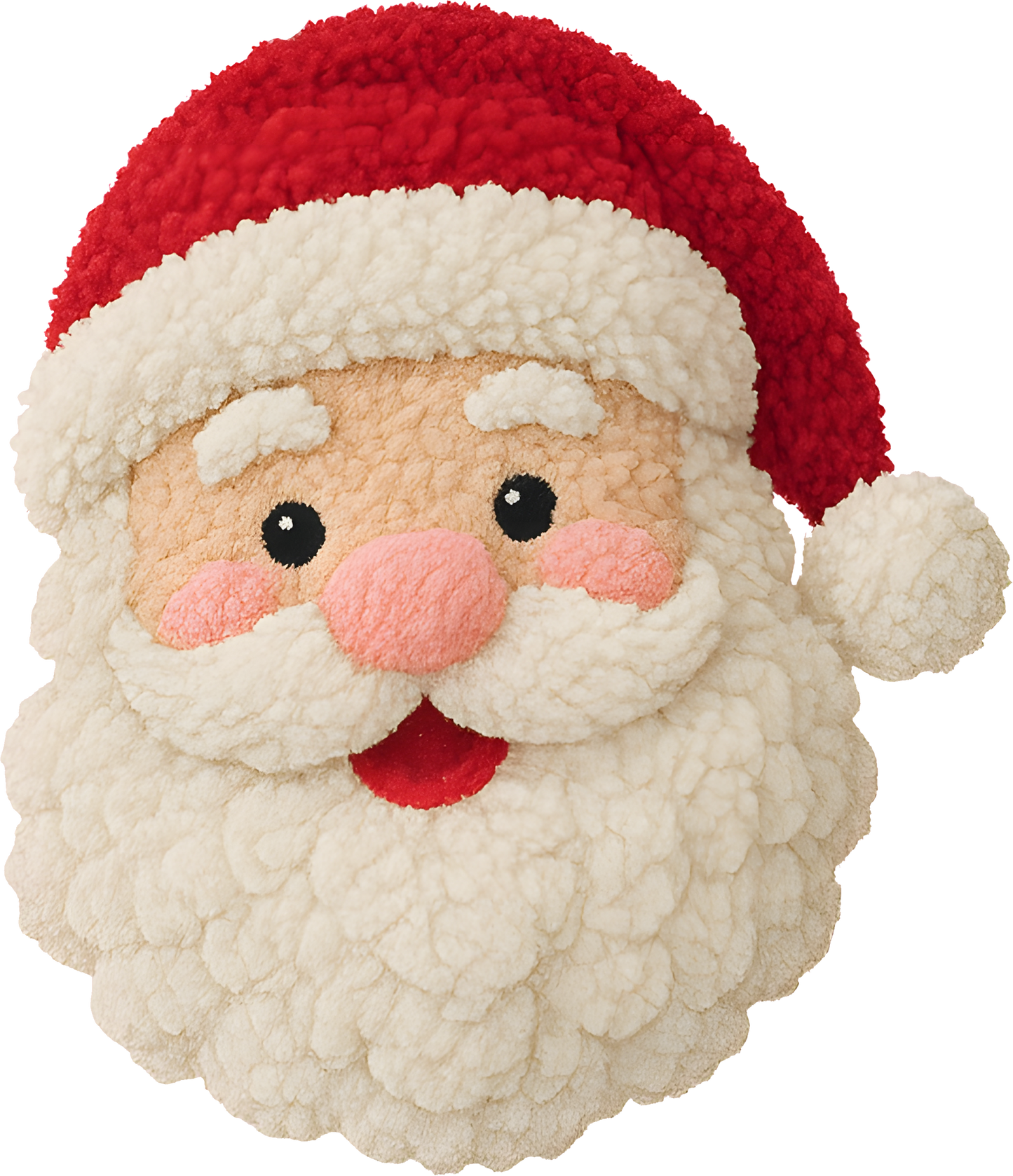 DTF Transfer – 11" Yarn Santa