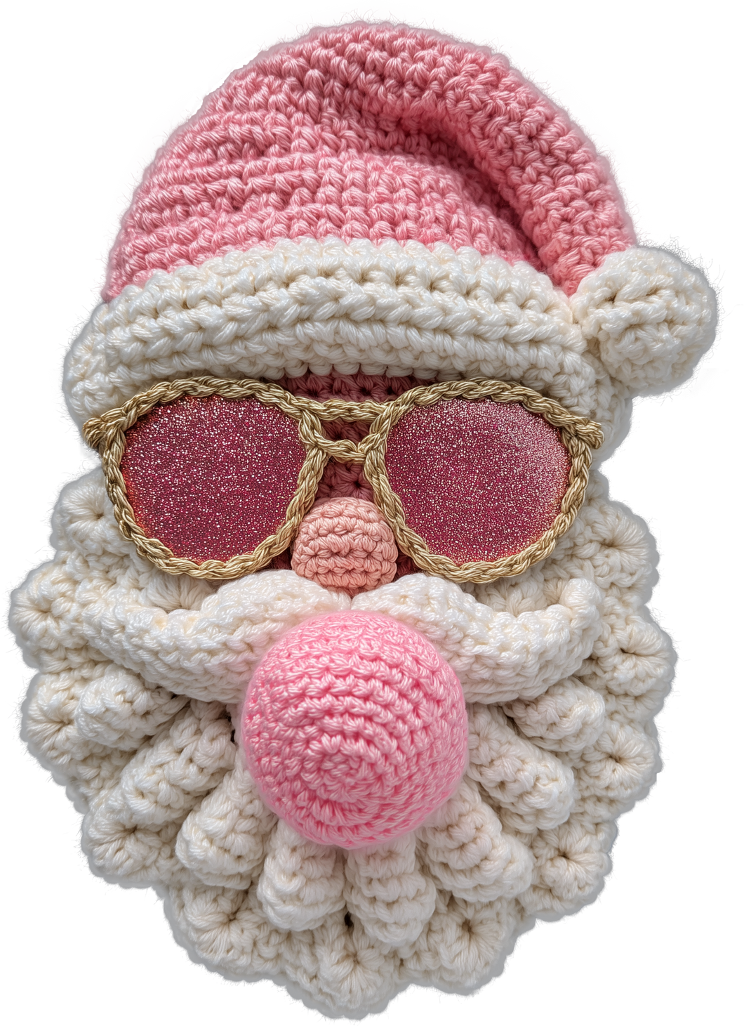 DTF Transfer – Yarn Bubble Santa