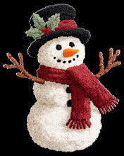 Load image into Gallery viewer, DTF Transfer – 11&quot; Yarn Snow Man
