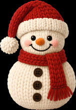 Load image into Gallery viewer, DTF Transfer – Yarn Snowman Y Multi Sizes
