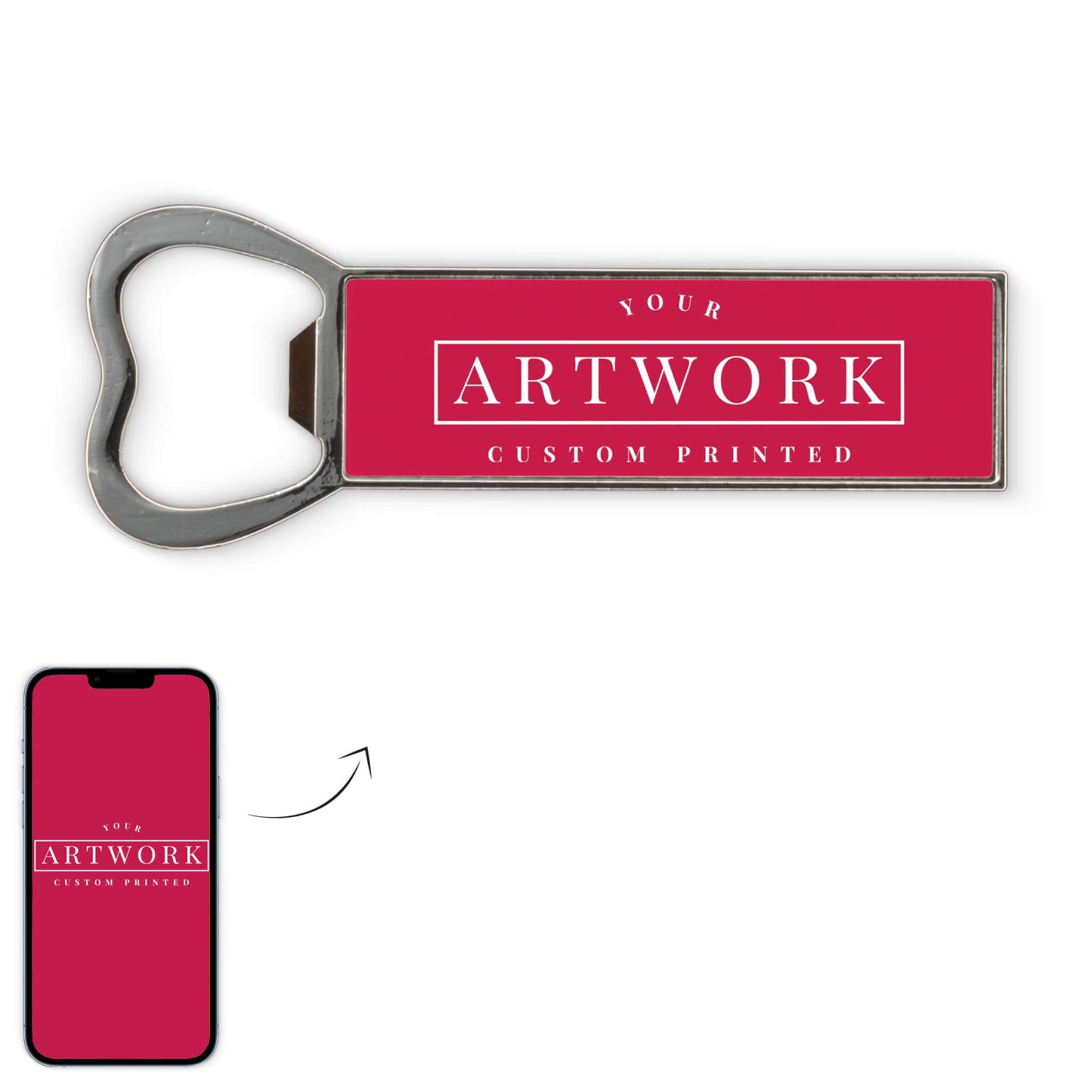 BOTTLE OPENER WITH MAGNET