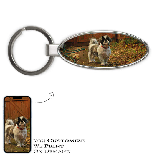 KEYCHAIN BOTTLE OPENER - OVAL