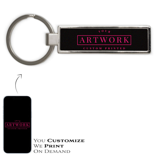 KEYCHAIN BOTTLE OPENER - RECTANGLE