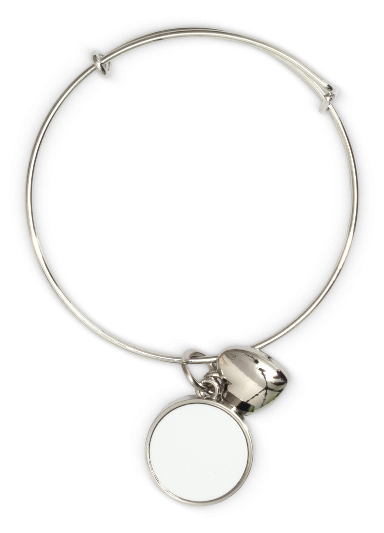 ADJUSTABLE CHARM BRACELET - ROUND - Get Things Printed INC