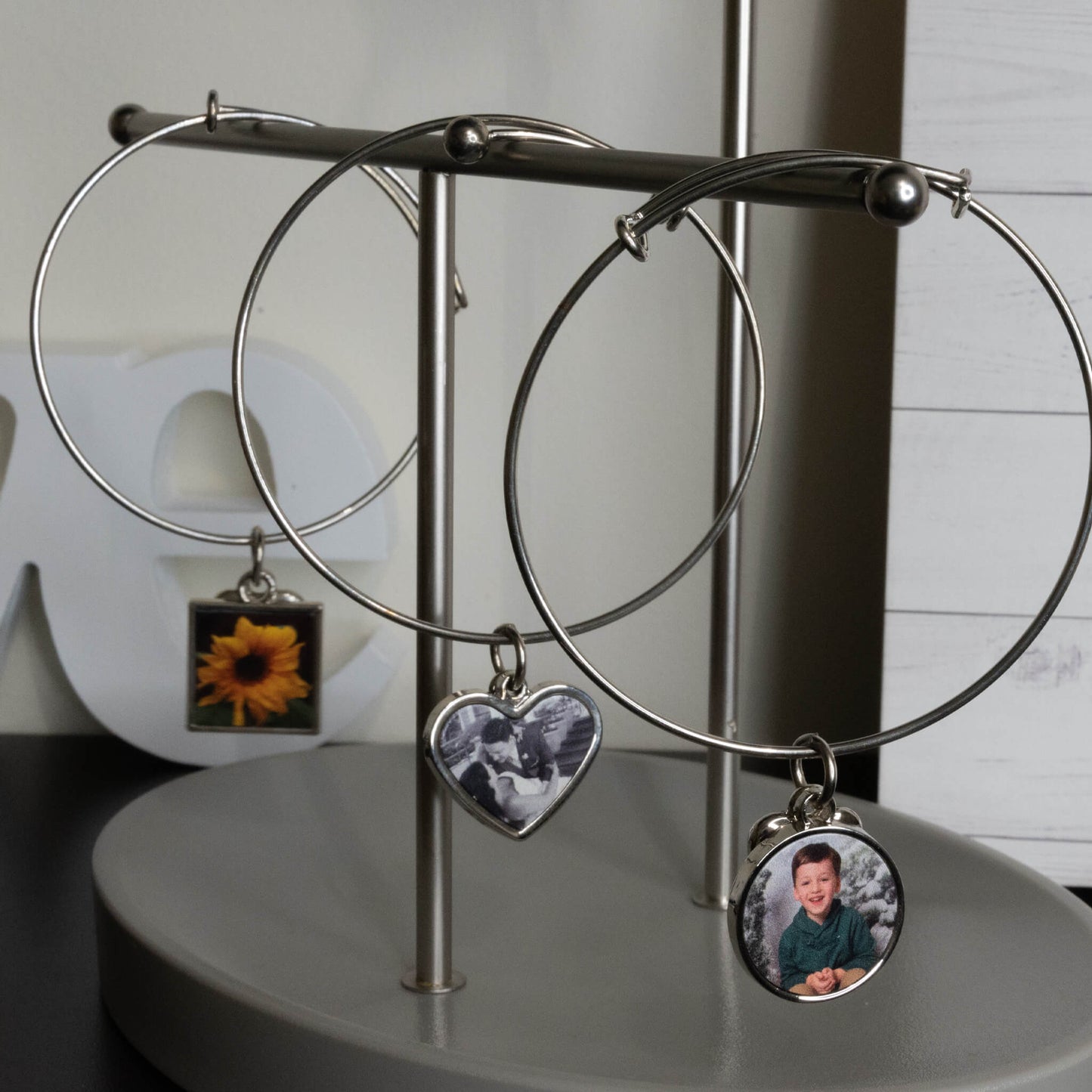 ADJUSTABLE CHARM BRACELET - SQUARE - Get Things Printed INC