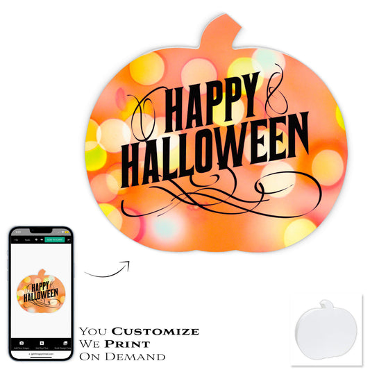 BLOCK SIGN - PUMPKIN - Get Things Printed INC