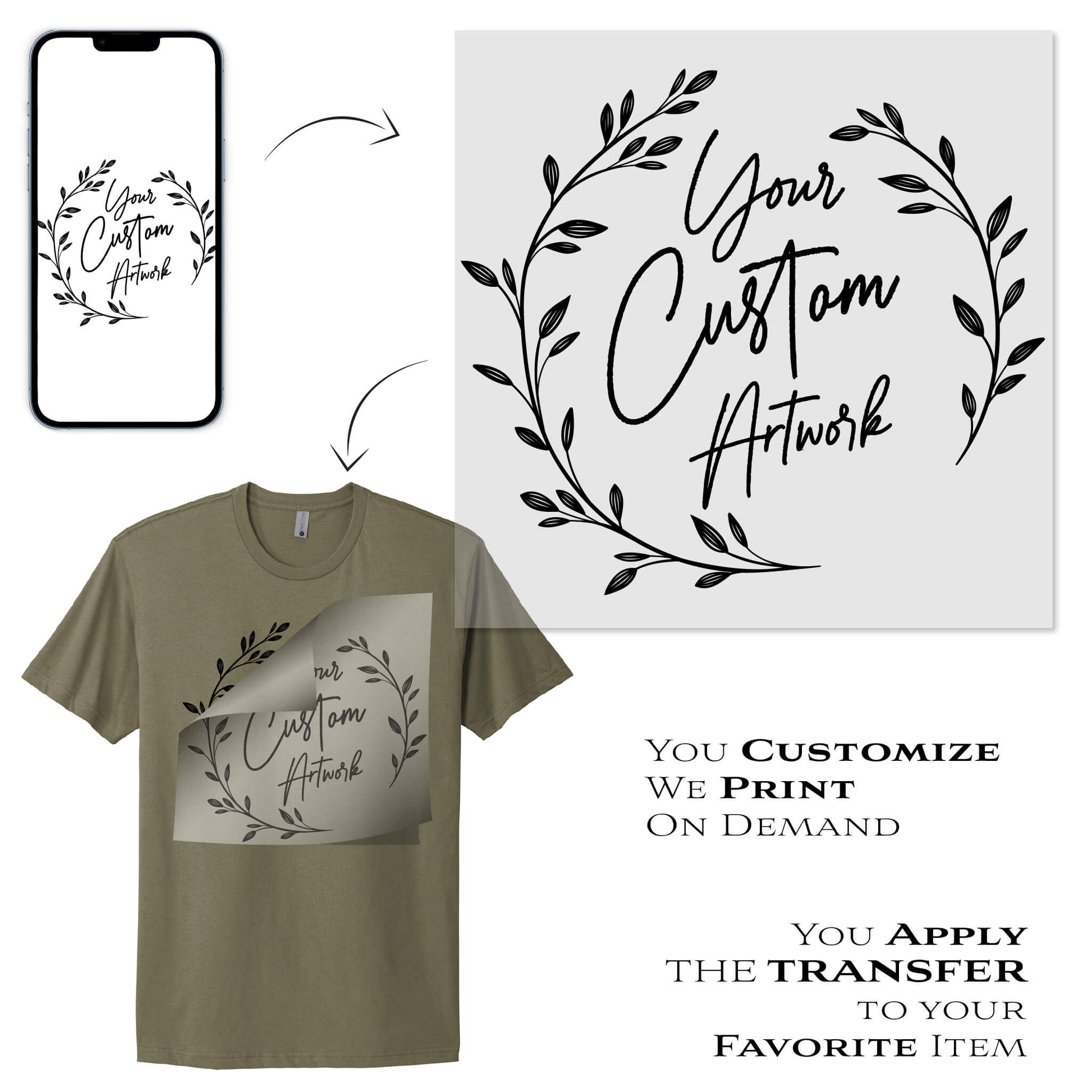 DTF TRANSFERS - Get Things Printed INC