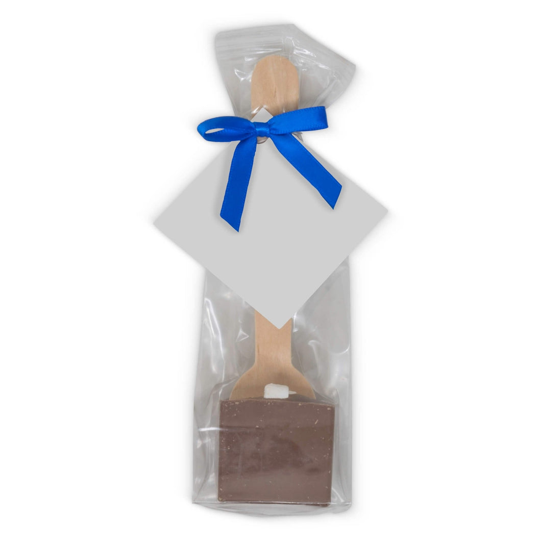 HOT CHOCOLATE SPOON - MILK CHOCOLATE WITH MARSHMALLOWS - Get Things Printed INC