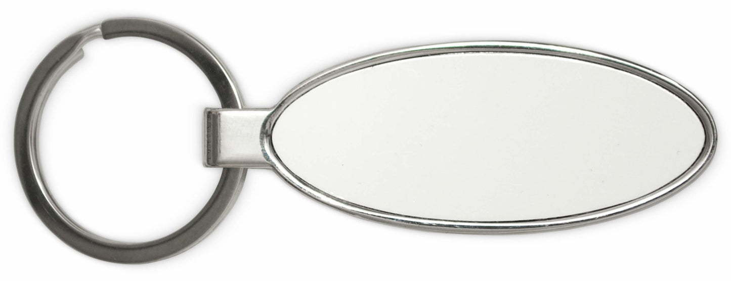 KEYCHAIN BOTTLE OPENER - OVAL - Get Things Printed INC