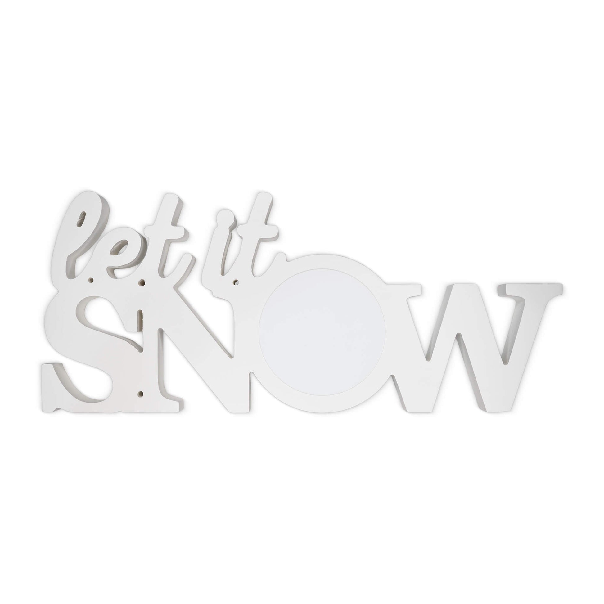 LET IT SNOW PHOTO BLOCK - Get Things Printed INC