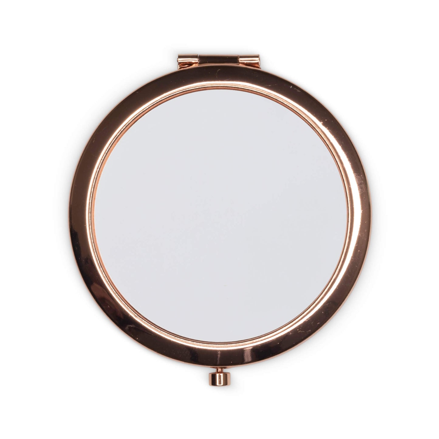 ROSE GOLD COSMETIC MIRROR - FLOWER PATTERN - Get Things Printed INC