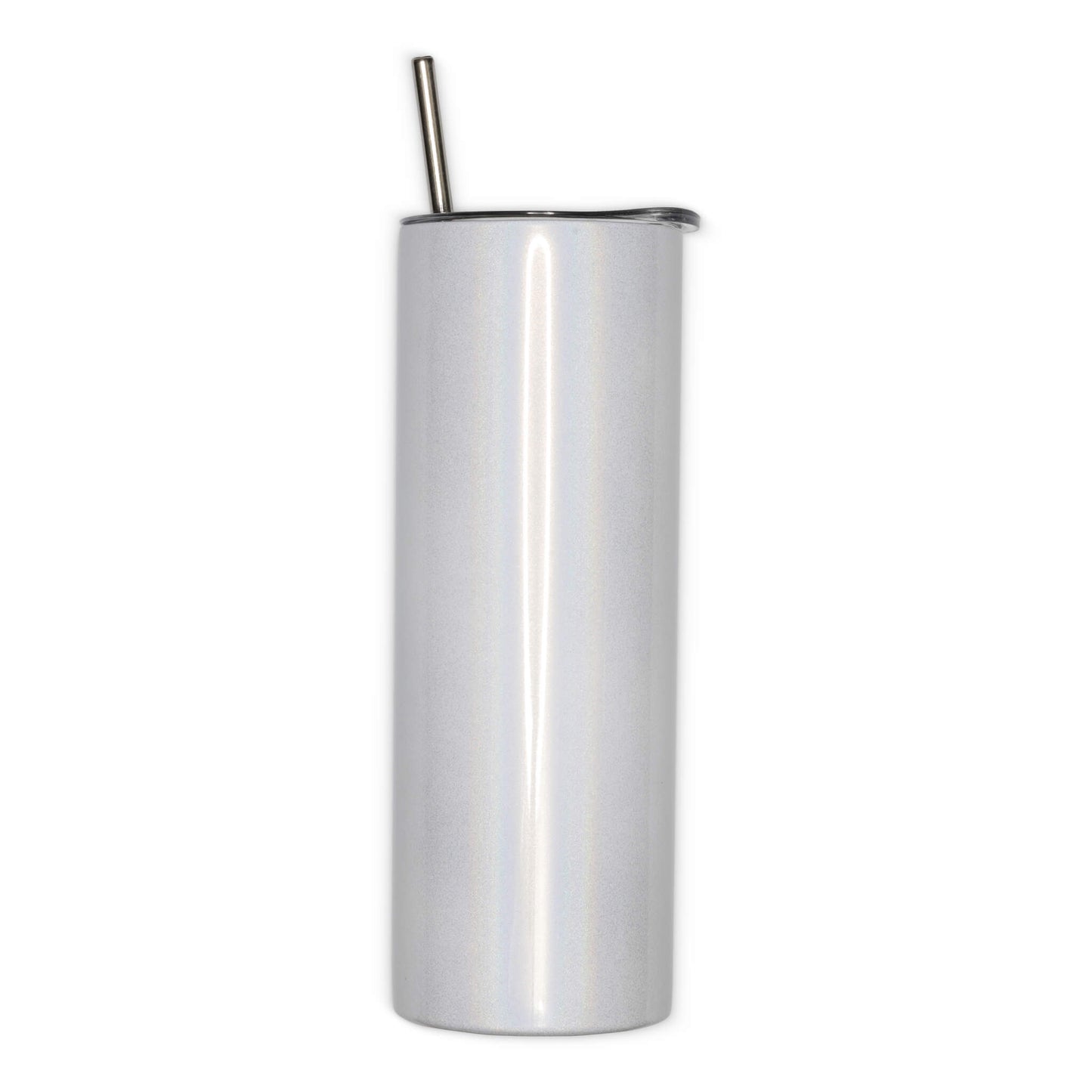 SHIMMER TUMBLER WITH STRAW AND LID 20oz - STAINLESS STEEL - Get Things Printed INC